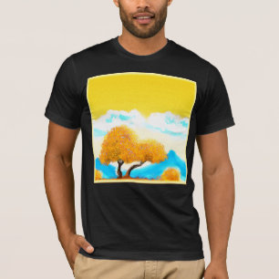 T-shirt "Orange Coloured Nature" Belle Photo. Commandez dè