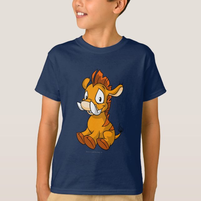 T-shirt Orange de Moehog (Devant)