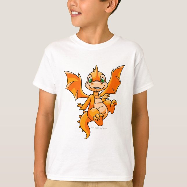 T-shirt Orange de Scorchio (Devant)