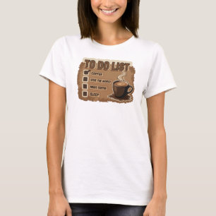 T-shirt Orange Dynamique CAFE D'ABORD SAUVER LE MONDE