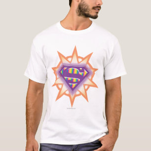T-shirt Orange Starburst de Supergirl
