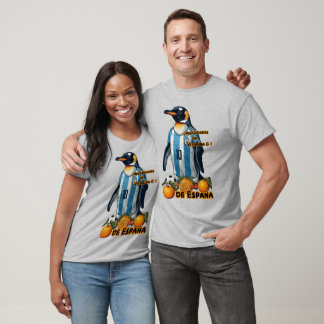 T-shirt Oranges Espagnoles pour le Joueur Argentin dans un