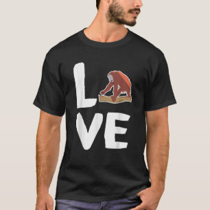 T-shirt Orangutan Amour Ape Amoureux des animaux Unique De