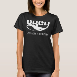 T-shirt Orca Dolphin Retro Océan Graphique Mer Vintage