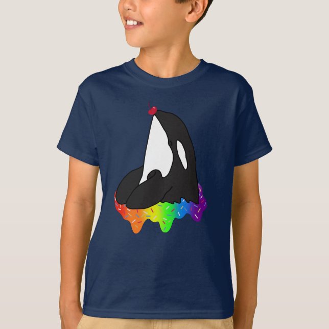 T-shirt Orca Killer Whale (Devant)