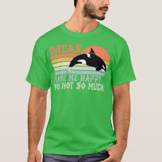 T-shirt Orca Killer Whale Dit Drôle 1