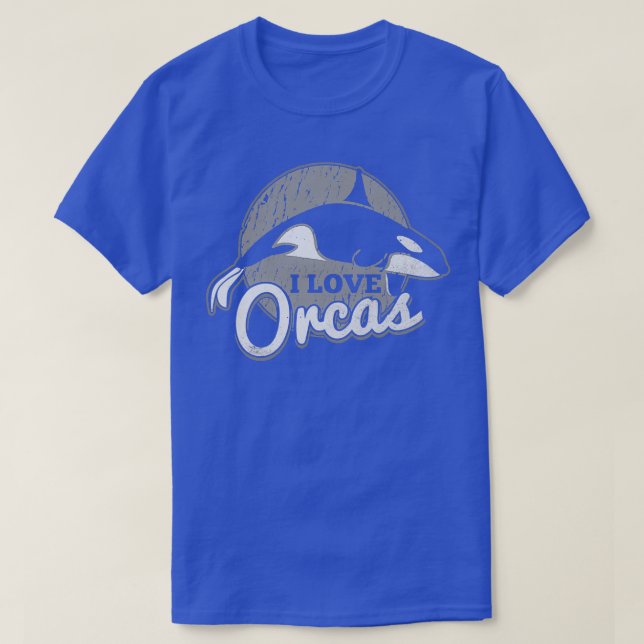 T-shirt Orca Killer Whale Sea Wolf Océan (Design devant)