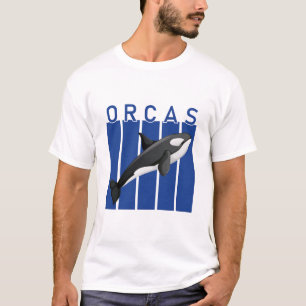 T-shirt Orca - Oiseaux de louvres océaniques