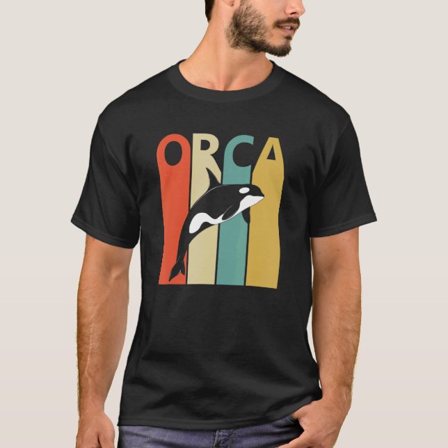 T-shirt Orca Whale Costume Orca Whale (Devant)