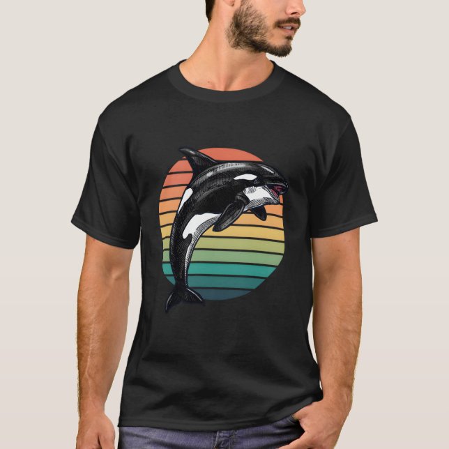 T-shirt Orca Whale For (Devant)