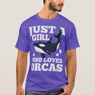 T-shirt Orcas Baleine Orca Lover