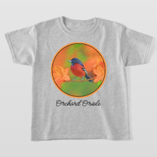 T-shirt Orchard Oriole Songbird Peinture Oiseau original