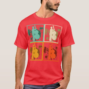 T-shirt Orchestre celliste rétro Cello Music Cello