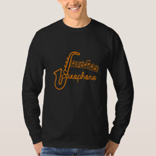 T-shirt Orchestre de musique saxophone Jazz Band M