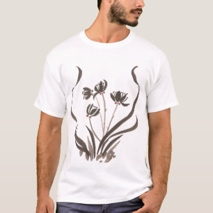 T-shirt orchidée