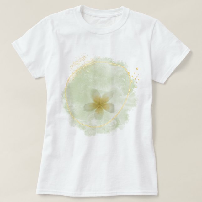 T-shirt Orchidée à l'eau (Design devant)