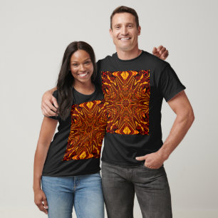 T-shirt Orchidée Cymbidium Graphique Floral Bohème
