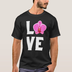 T-shirt Orchidée Fleur Orchidologie Amour Art