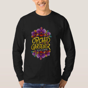 T-shirt Orchidée Fleurs Belle jardinière Graphic