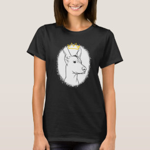 T-shirt Orchidée inca péruvienne avec couronne