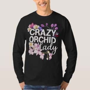 T-shirt Orchidée Whisperer J'Aime Les Orchidées Comme Fou