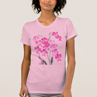 T-shirt Orchidées