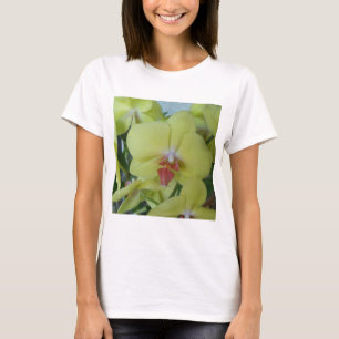 T-shirt Orchidées jaunes