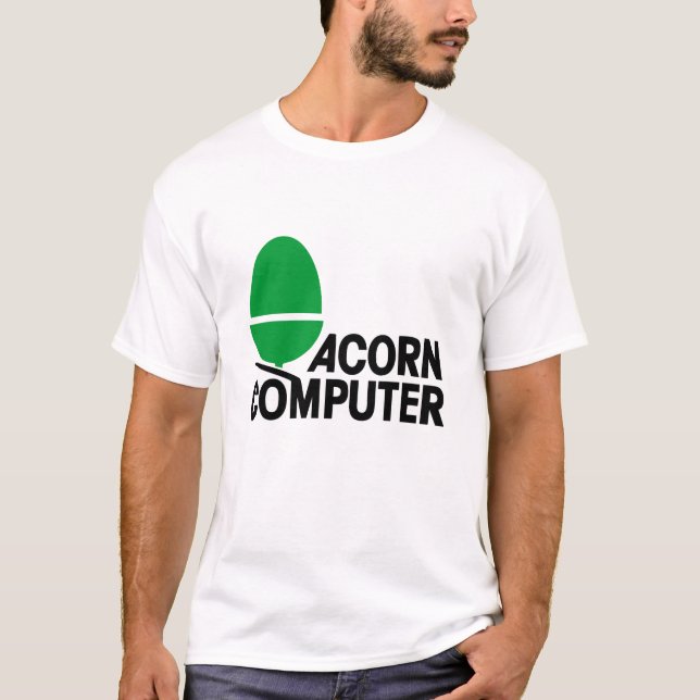 T-shirt Ordinateur Acorn (Devant)