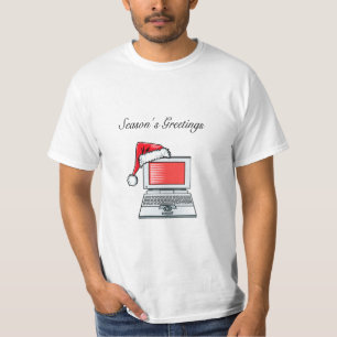 T-shirt Ordinateur de Noël