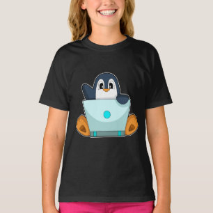 T-shirt Ordinateur portable Penguin