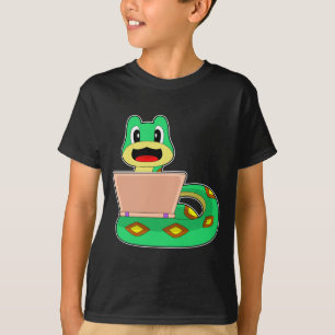 T-shirt Ordinateur portable Snake
