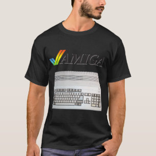 T-shirt Ordinateur rétro classique vintage Amiga 80s nerd