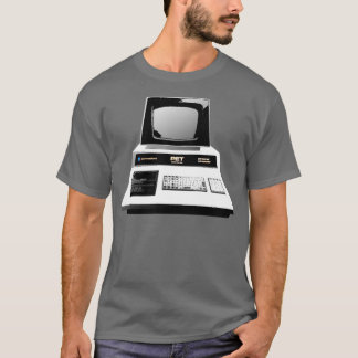 T-shirt Ordinateur rétro pour animaux de compagnie Commodo