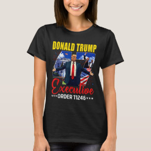 T-shirt Ordonnance 11246 47e Président Trump 2025 Us