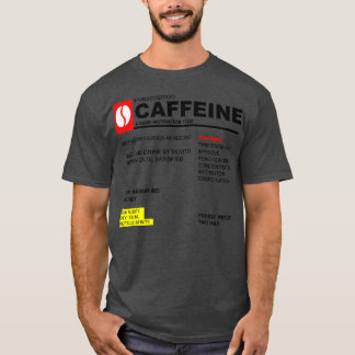 T-shirt Ordonnance de caféine