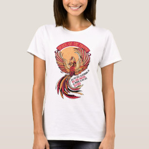 T-shirt Ordre de l'Emblème Crosshatched Phoenix