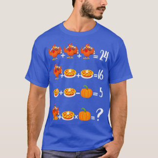 T-shirt Ordre des opérations de l'enseignant en mathématiq