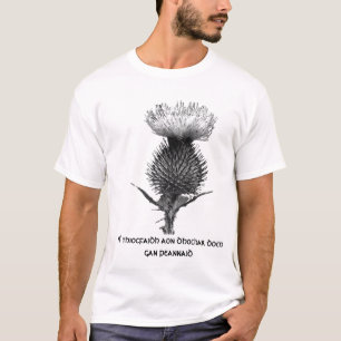 T-shirt Ordre du chardon (gaélique)