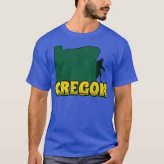 T-shirt Oregon en détresse rétro vintage cryptide