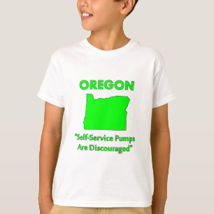 T-shirt Oregon - Les pompes en libre-service sont décourag