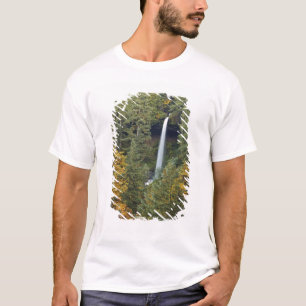 T-shirt Oregon, parc d'État de Silver Falls, North Falls
