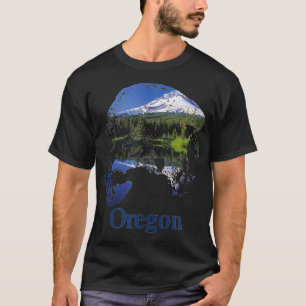 T-shirt Oregon State Wolf Head Mount Hood
