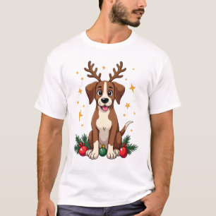T-shirt Oreilles de renne Pointer
