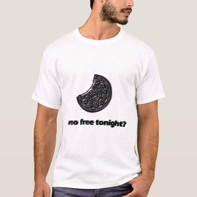 T-shirt Oreo libre ce soir ? (Devant)