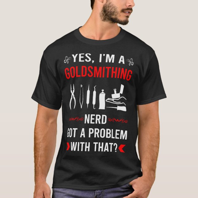T-shirt Orfèvre a un problème Orfèvrerie (Devant)