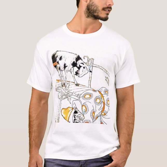 T-shirt organique de trois de Billy enfants (Devant)