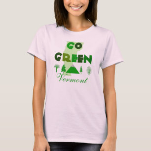 T-shirt organique du Vermont de devenez écolo
