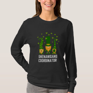 T-shirt Organisateur de Shenanigans Professeur Drôle Coach