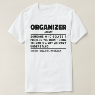 T-shirt Organisateur Noun Chaos Responsable Citation sarca