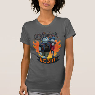 T-shirt Orge et Ian - Laisser la quête commencer